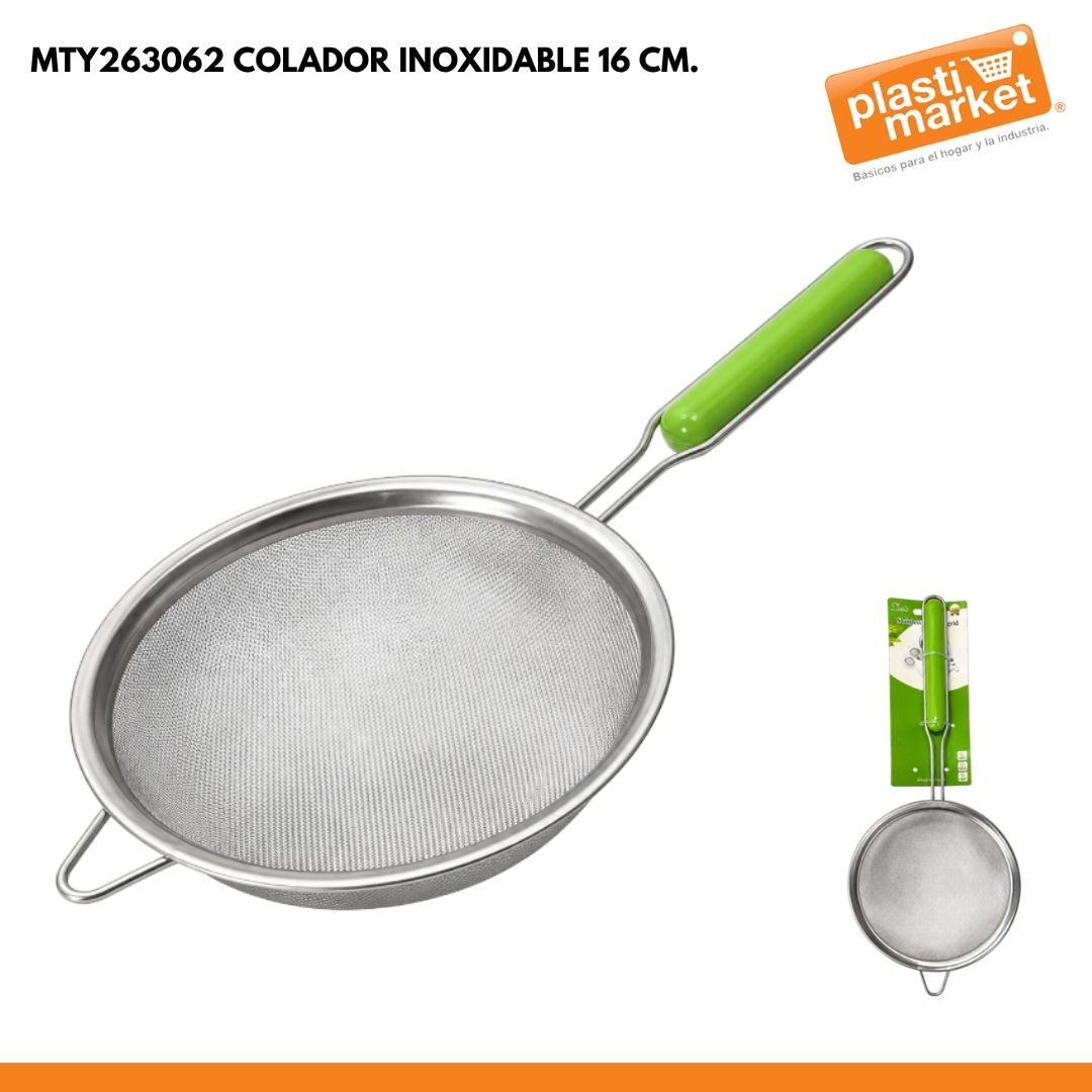 MTY263062 COLADOR INOXIDABLE 16 CM.