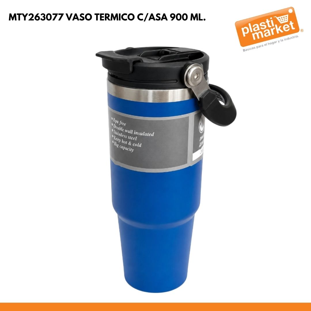 MTY263077 VASO TERMICO C/ASA 900 ML.