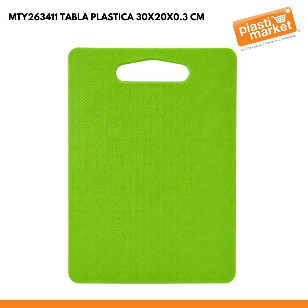 MTY263411 TABLA PLASTICA 30X20X0.3 CM