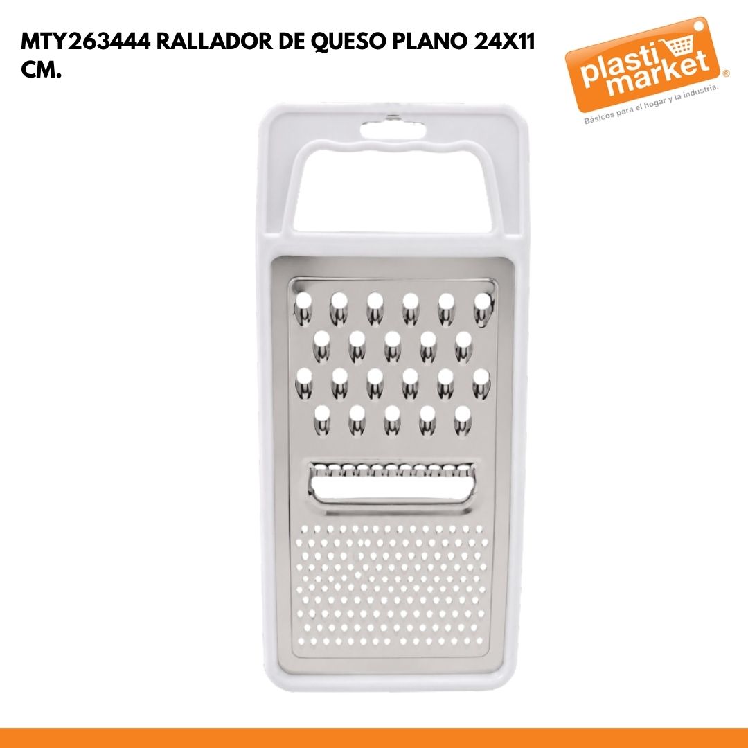 MTY263444 RALLADOR DE QUESO PLANO 24X11 CM.