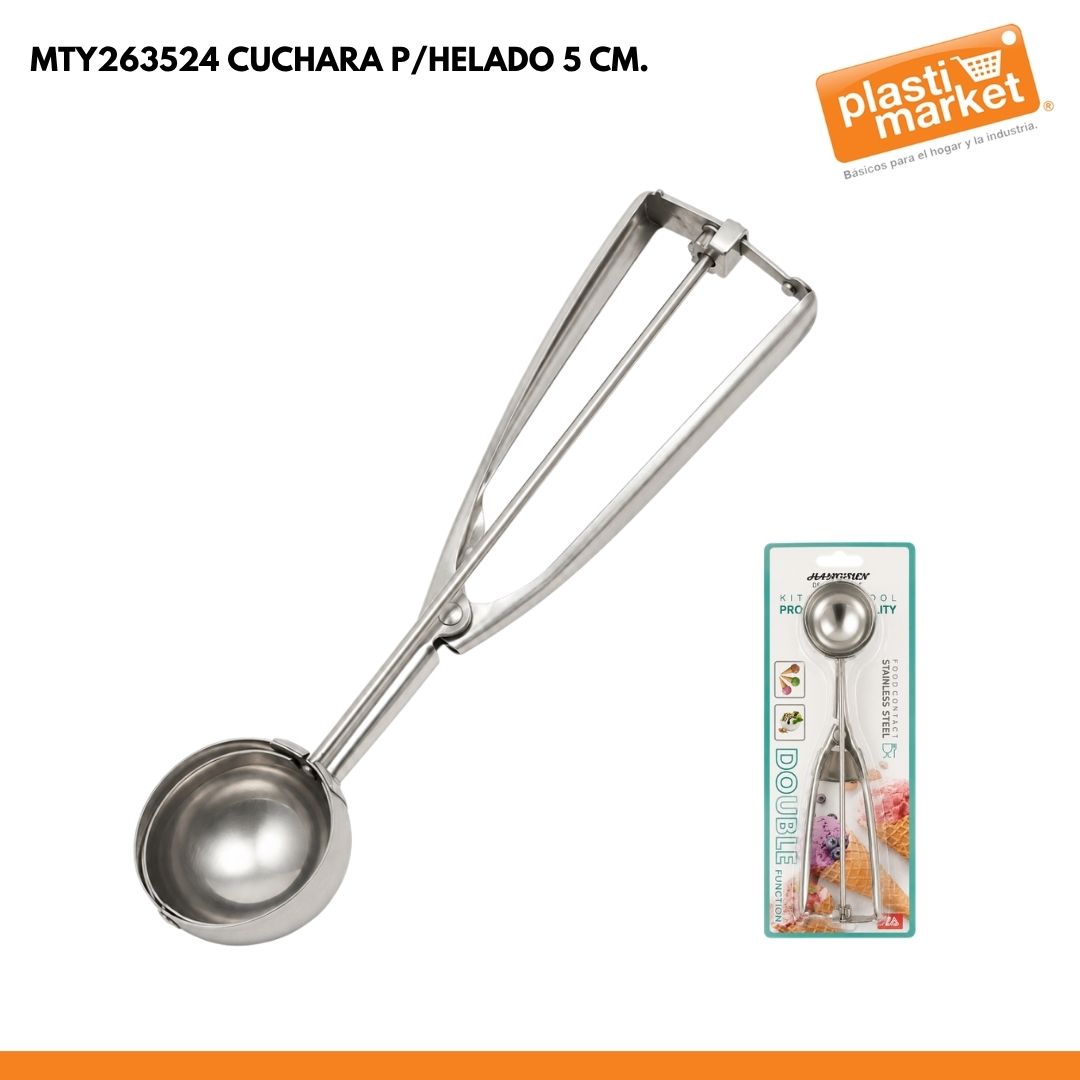 MTY263524 CUCHARA P/HELADO 5 CM.