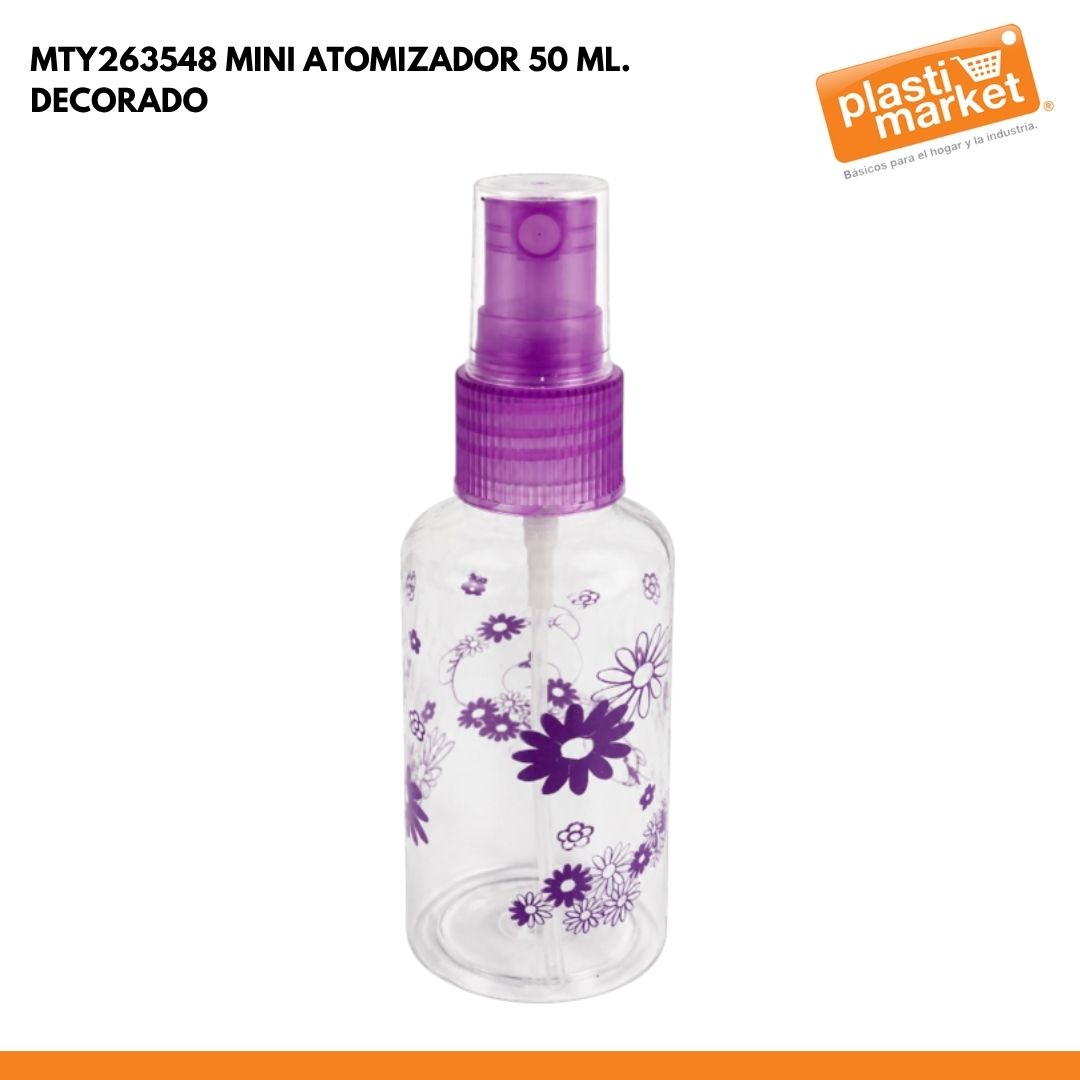 MTY263548 MINI ATOMIZADOR 50 ML. DECORADO+