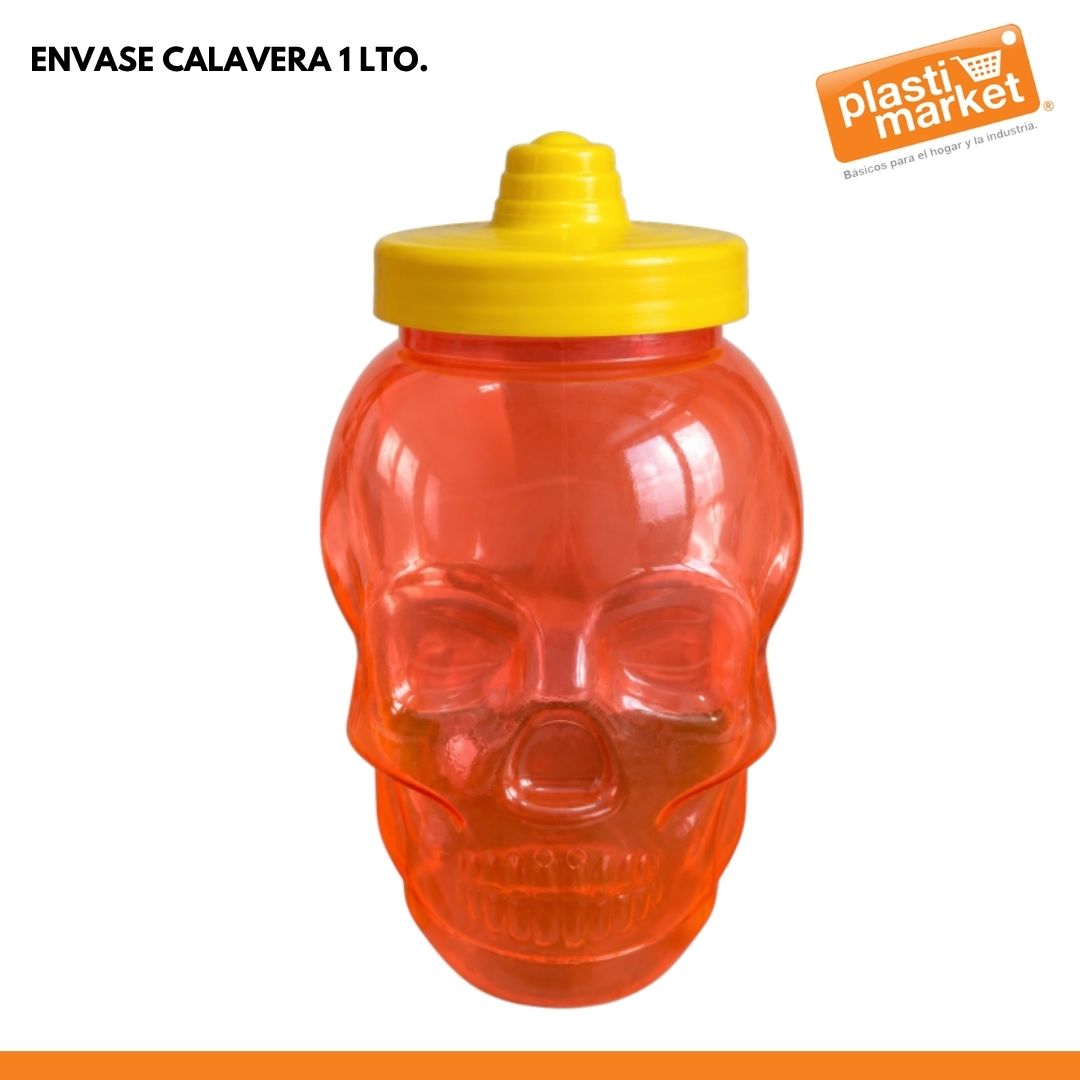 ENVASE CALAVERA 1 LTO. "OFERTA"
