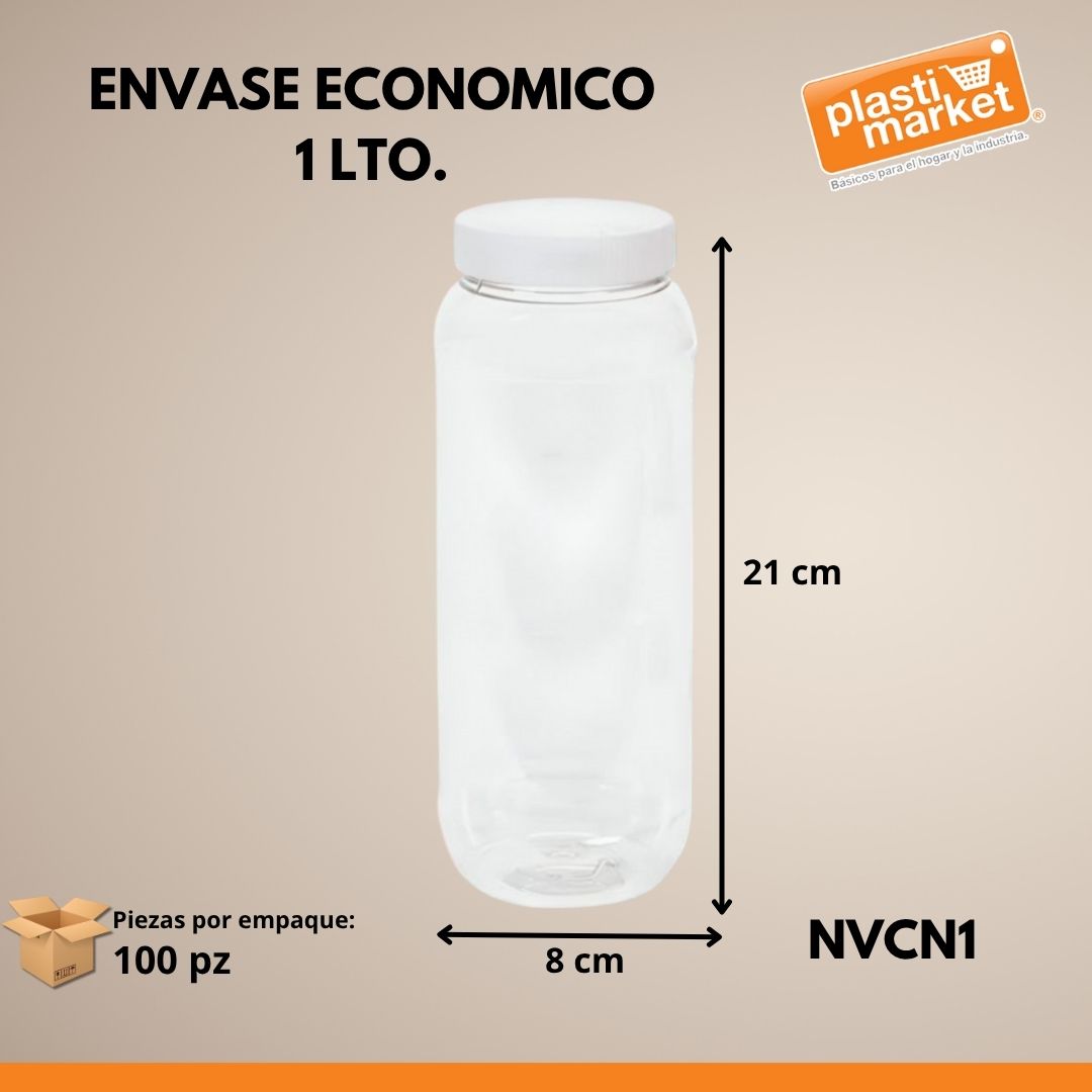 ENVASE ECONOMICO 1 LTO.