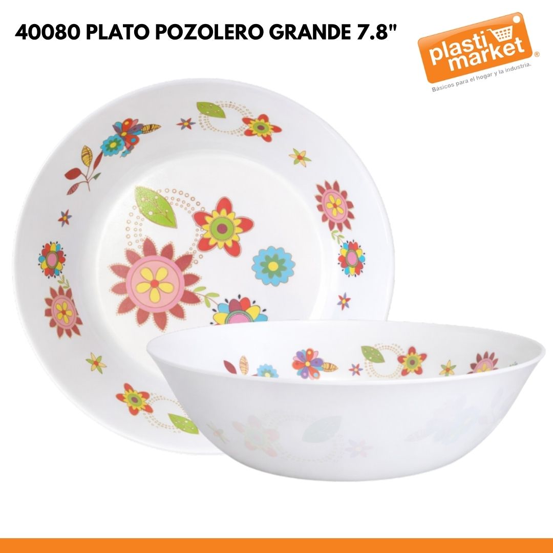 40080 PLATO POZOLERO GRANDE 7.8"