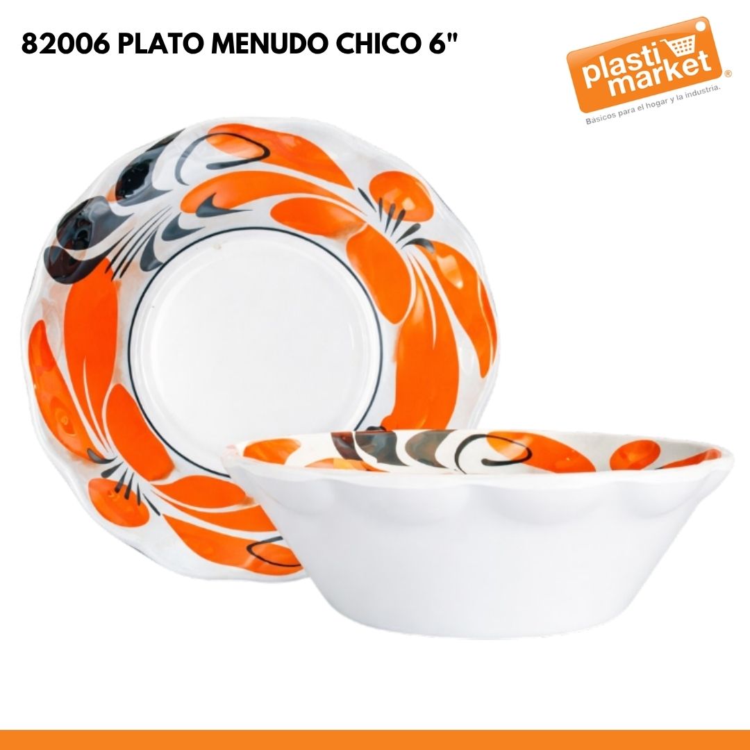 82006 PLATO MENUDO CHICO 6"