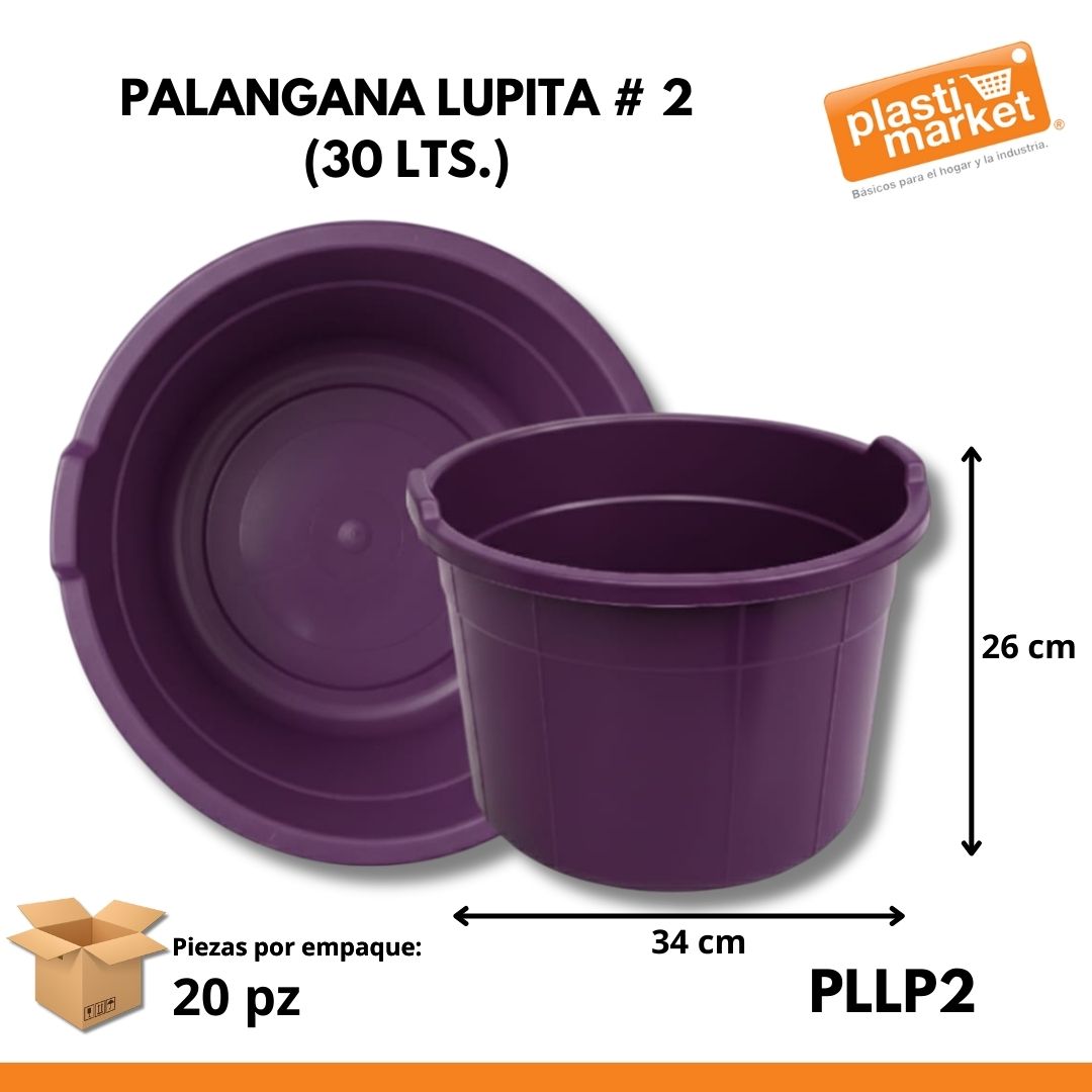PALANGANA LUPITA # 2 (30 LTS.)
