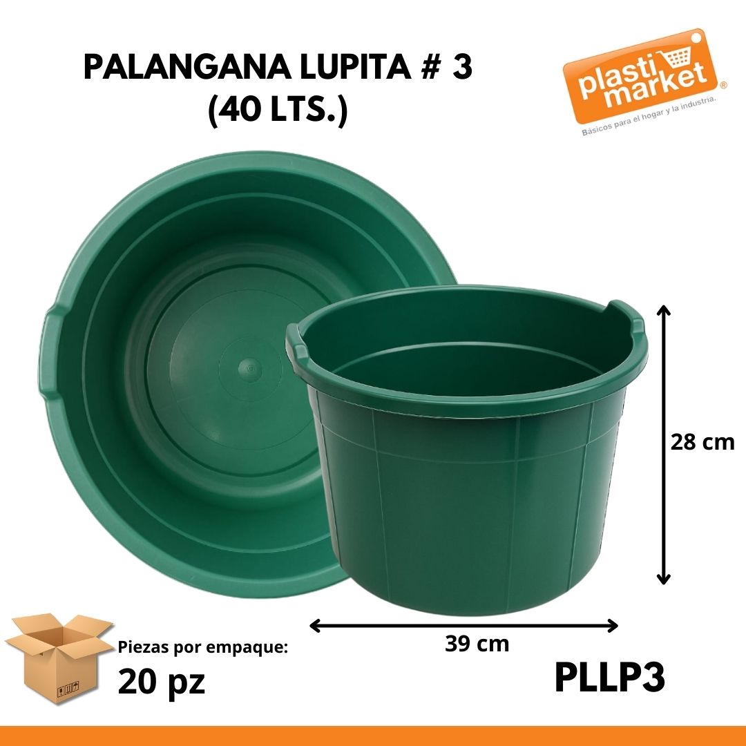PALANGANA LUPITA # 3 (40 LTS.)