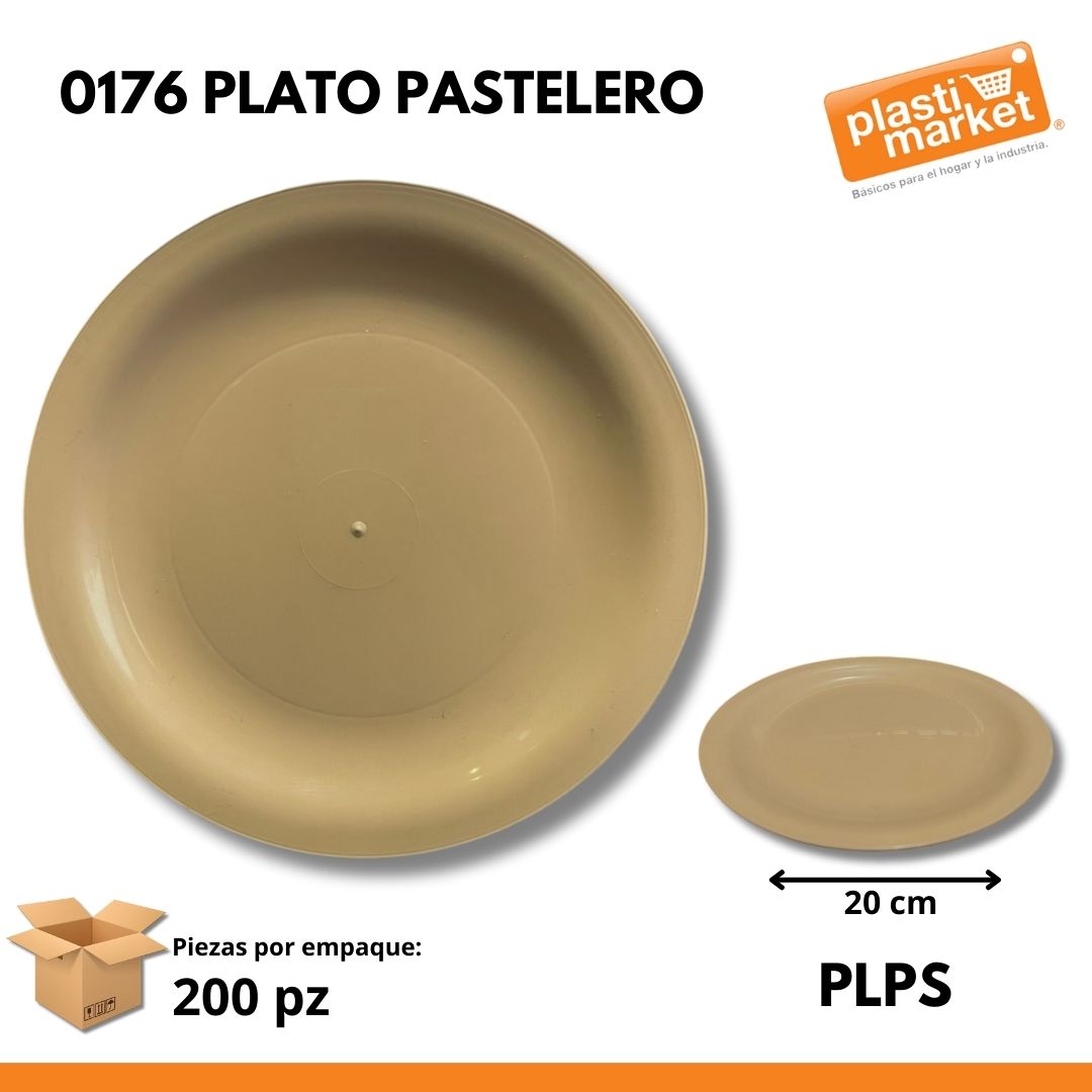 0176 PLATO PASTELERO