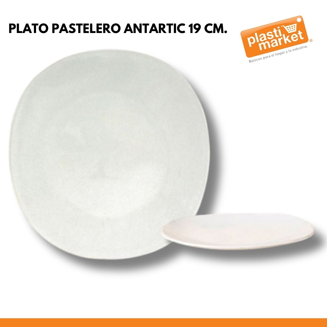 PLATO PASTELERO ANTARTIC 19 CM.