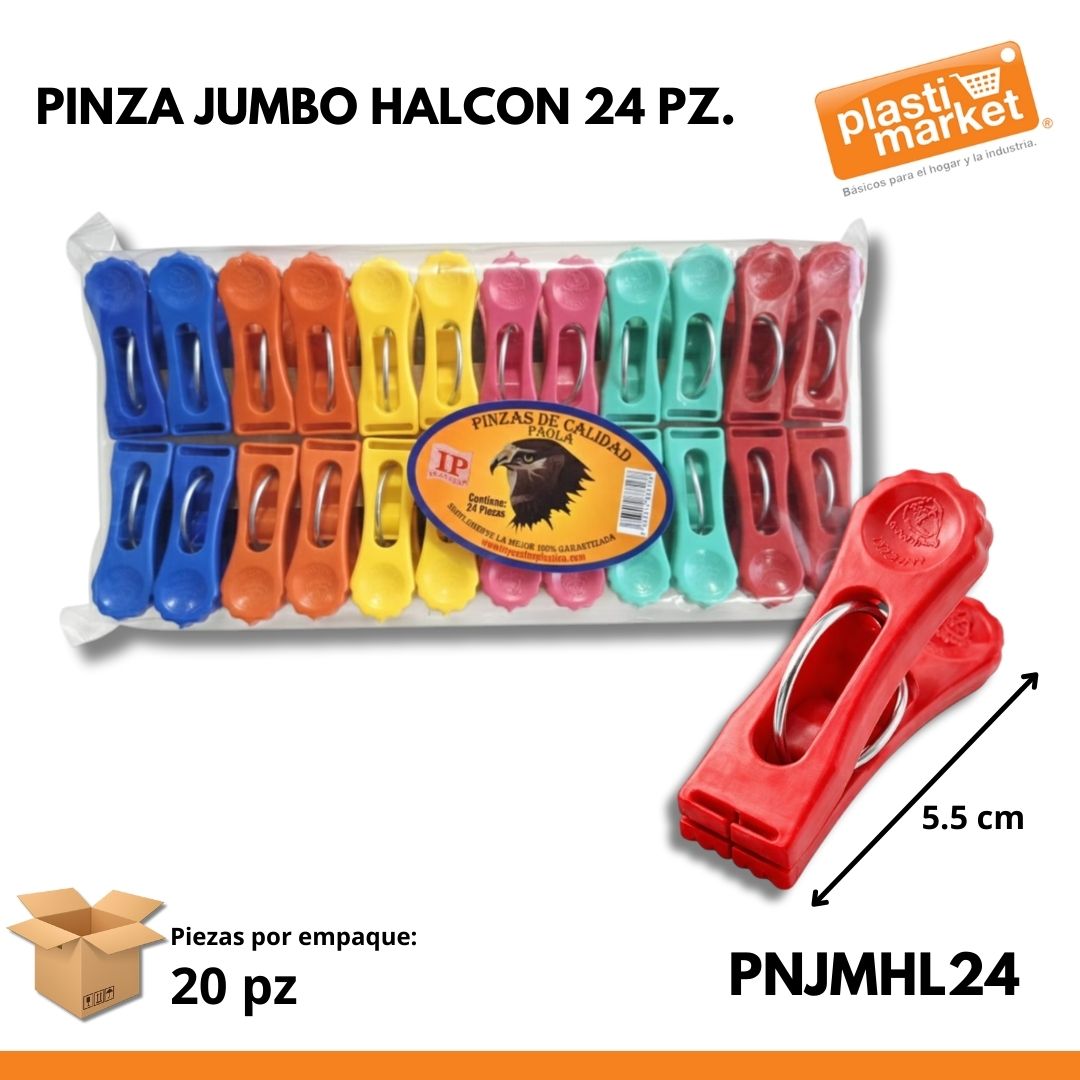 PINZA JUMBO HALCON 24 PZ.