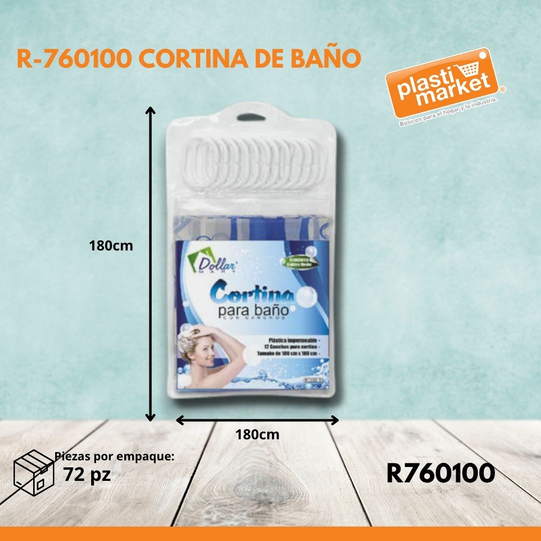 R-760100 CORTINA DE BAÑO