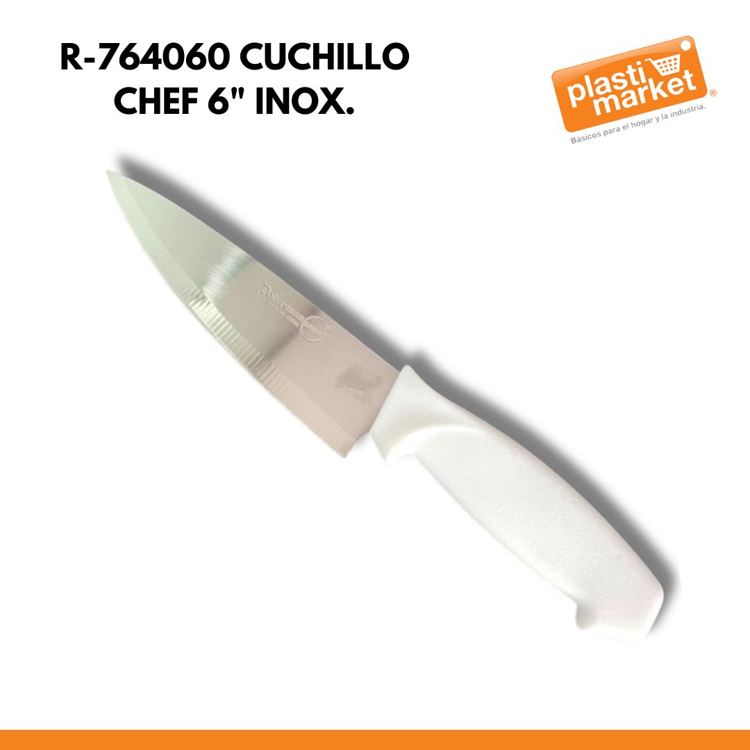R-764060 CUCHILLO CHEF 6" INOX.
