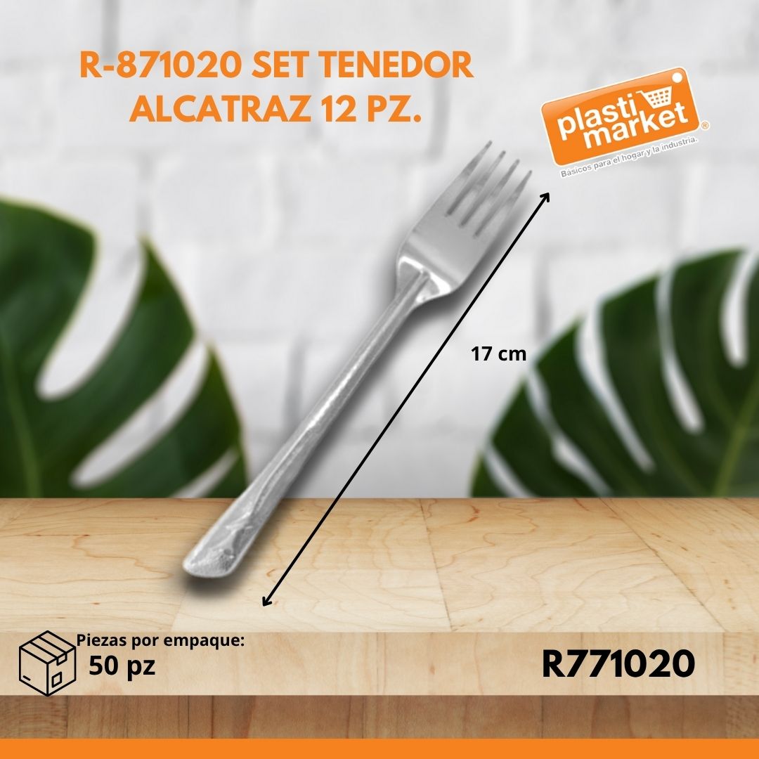 R-871020 SET TENEDOR ALCATRAZ 12 PZ.