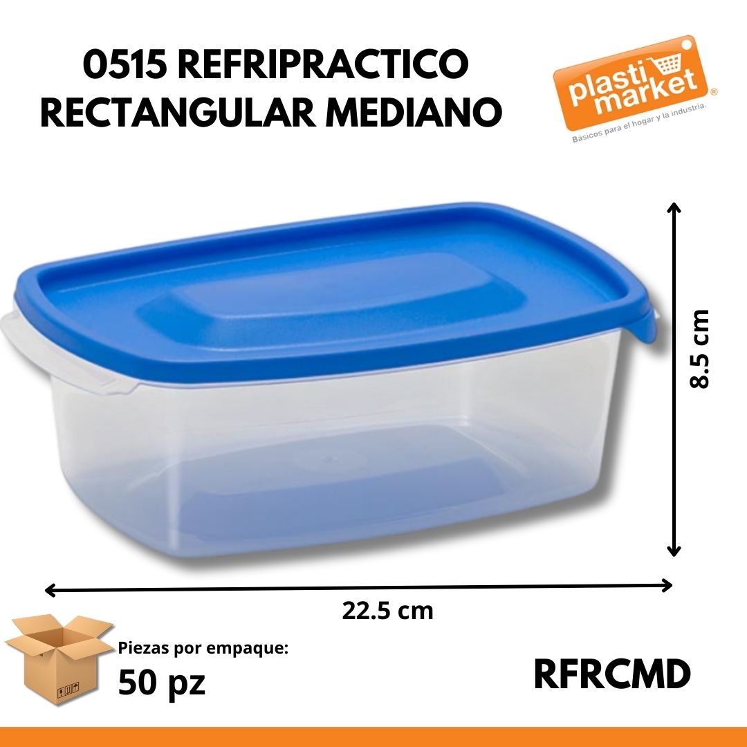 0515 REFRIPRACTICO RECTANGULAR MEDIANO