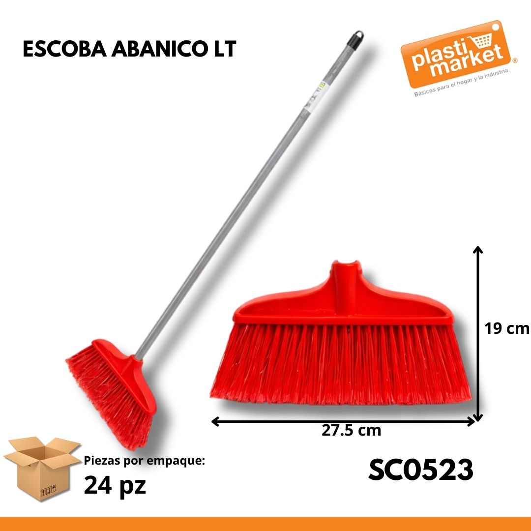 0523 ESCOBA ABANICO LT