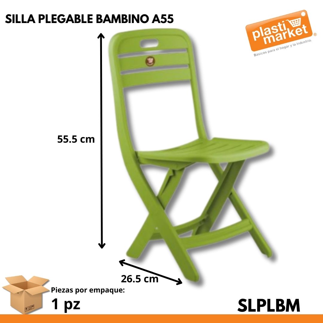 SILLA PLEGABLE BAMBINO A55