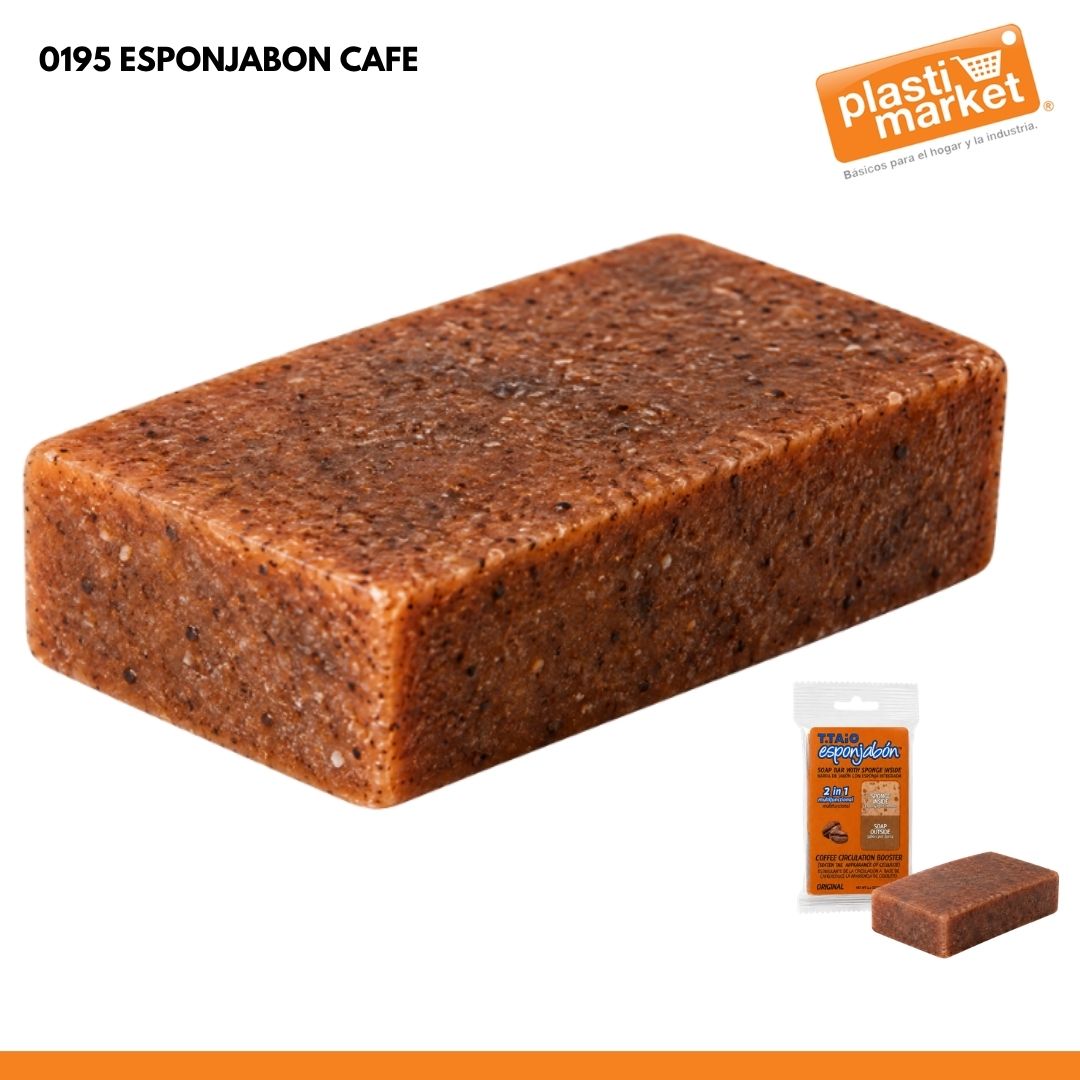 0195 ESPONJABON CAFE
