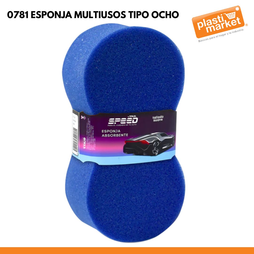 0781 ESPONJA MULTIUSOS TIPO OCHO
