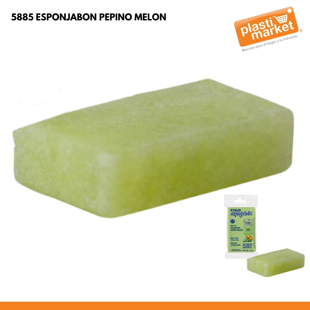 5885 ESPONJABON PEPINO MELON