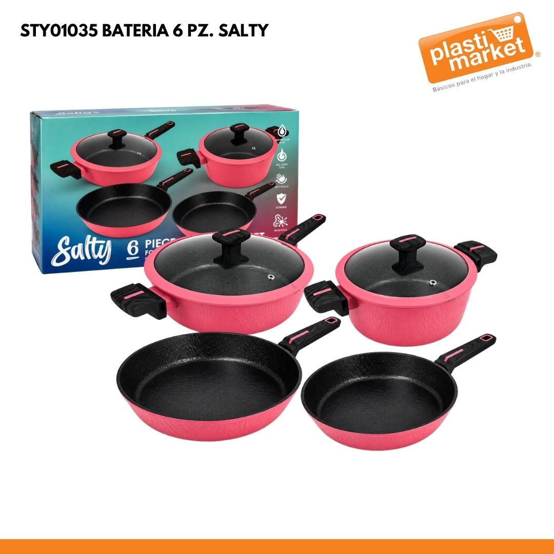 STY01035 BATERIA 6 PZ. SALTY