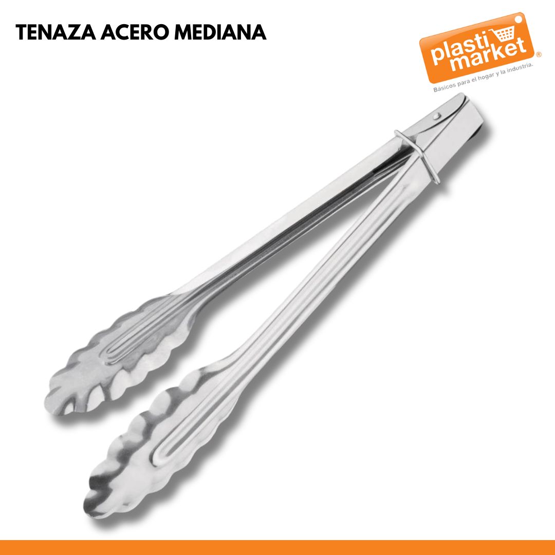 TENAZA ACERO MEDIANA
