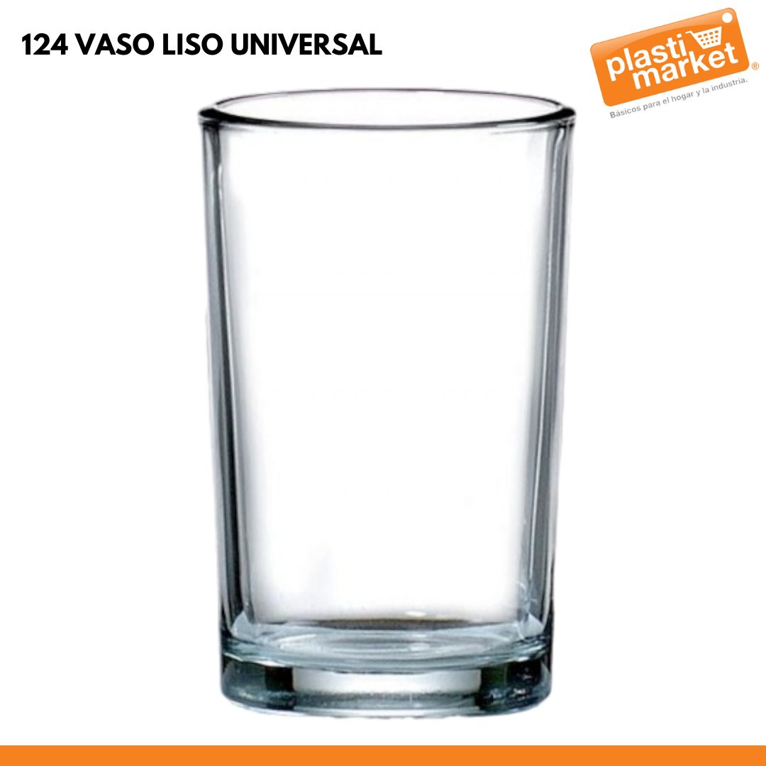 124 VASO LISO UNIVERSAL