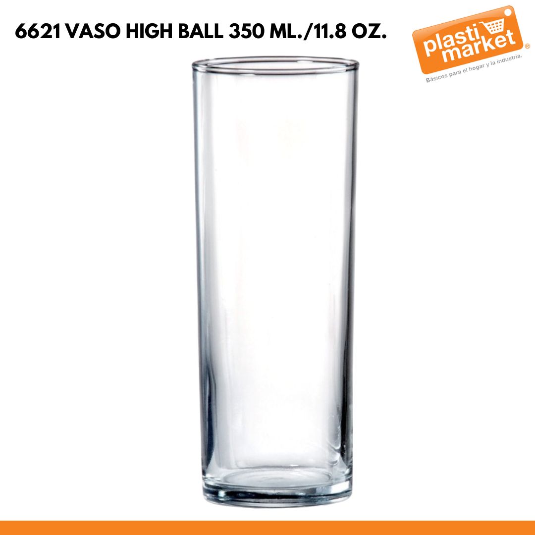 6621 VASO HIGH BALL 350 ML./11.80 OZ.