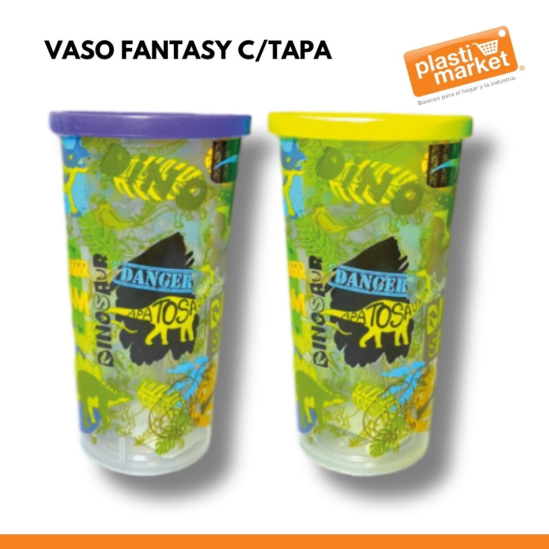 VASO FANTASY C/TAPA