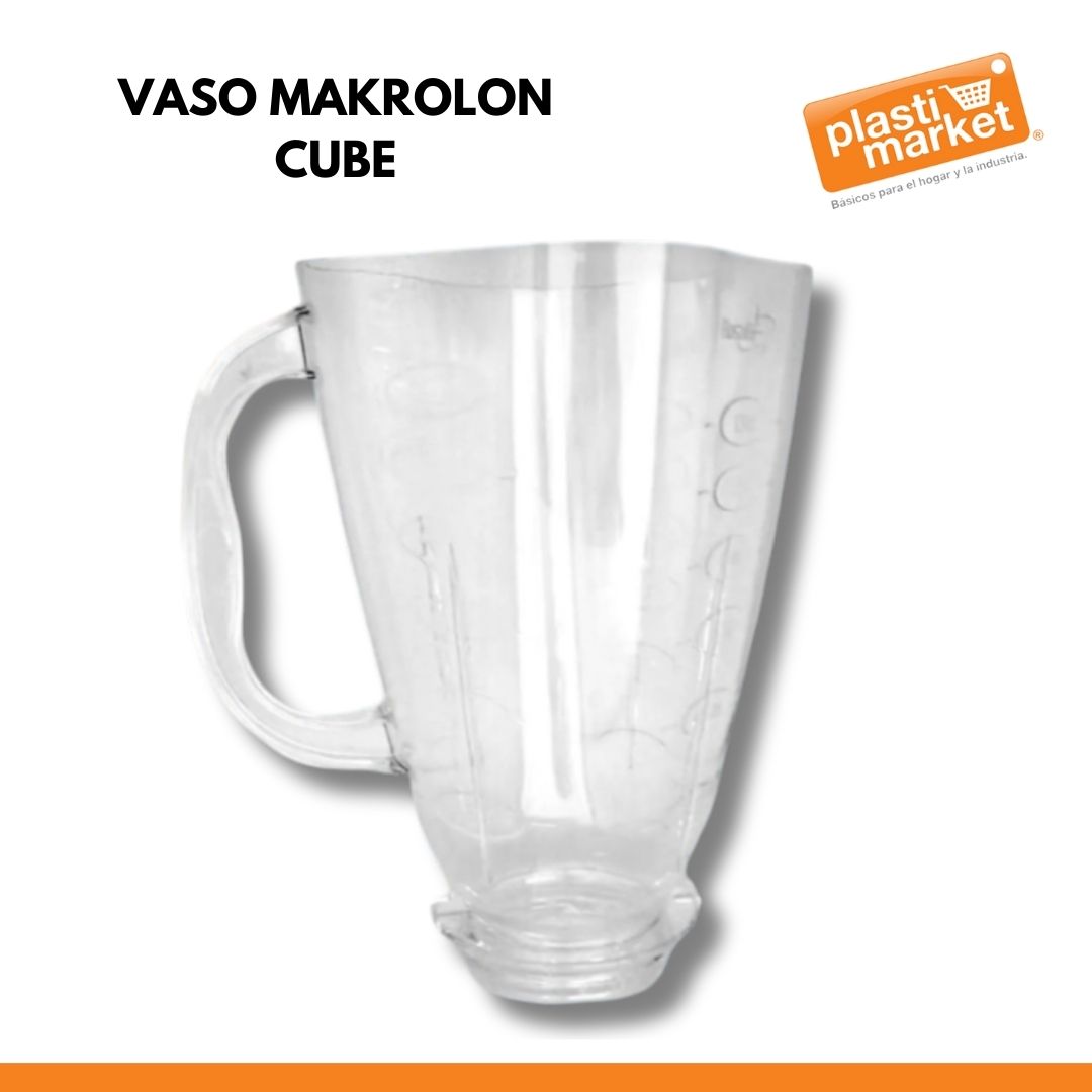 VASO MAKROLON CUBE