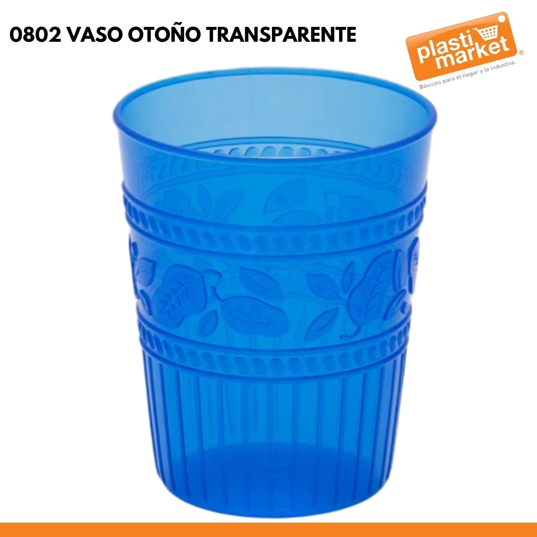 0802 VASO OTOÑO TRANSPARENTE