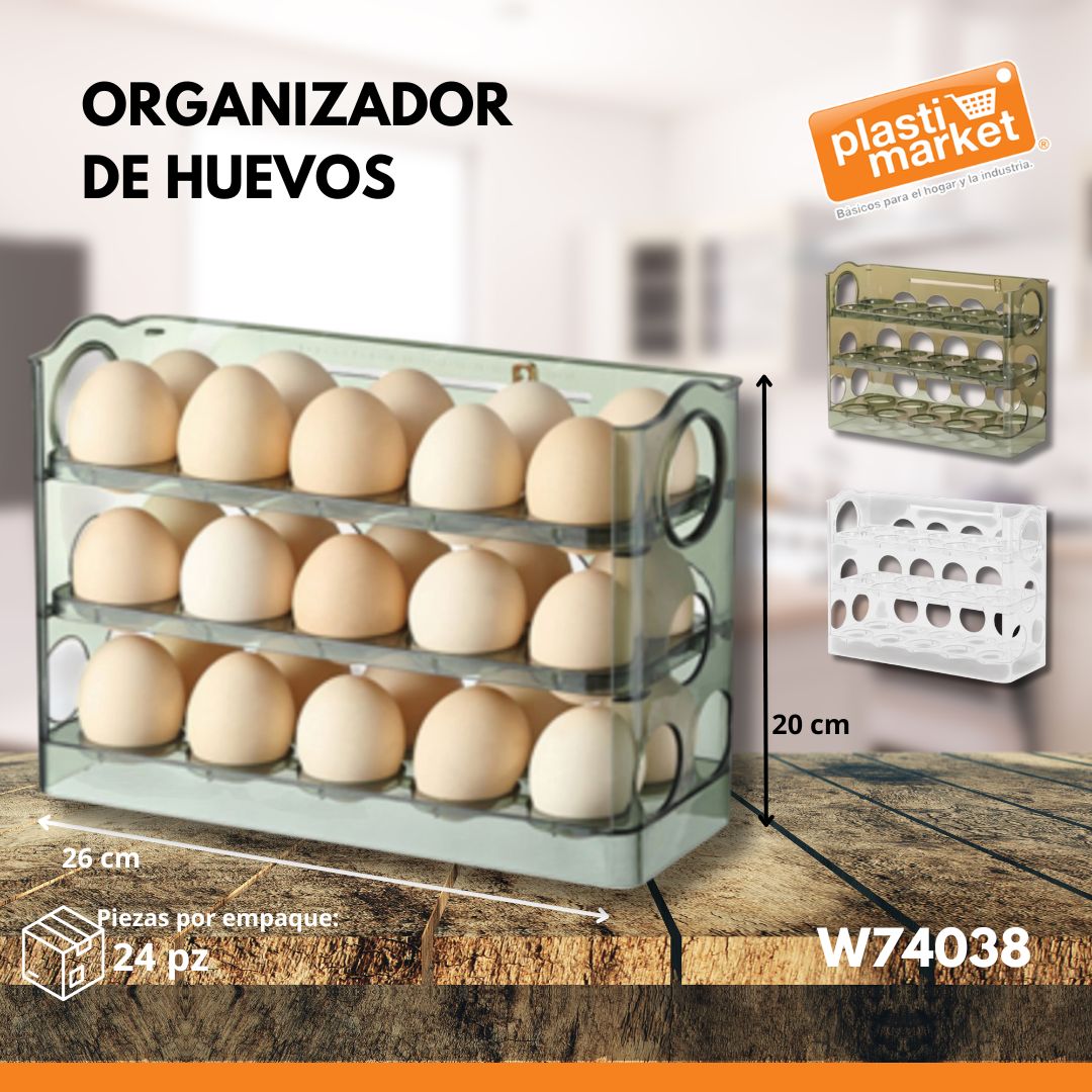 W-74038 ORGANIZADOR DE HUEVOS "OFERTA"