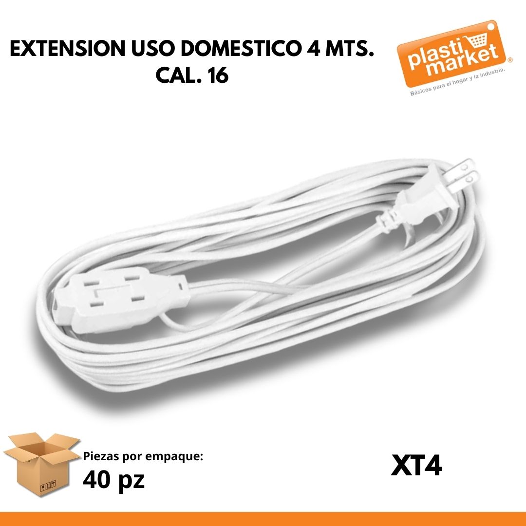0632 EXTENSION USO DOMESTICO 4 MTS. CAL. 16