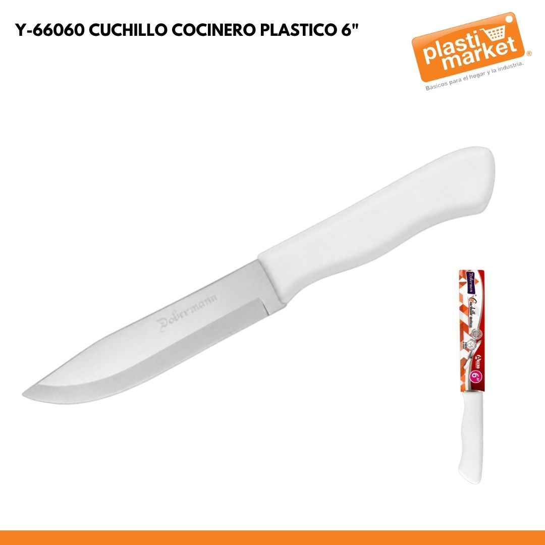 Y-66060 CUCHILLO COCINERO PLASTICO 6"