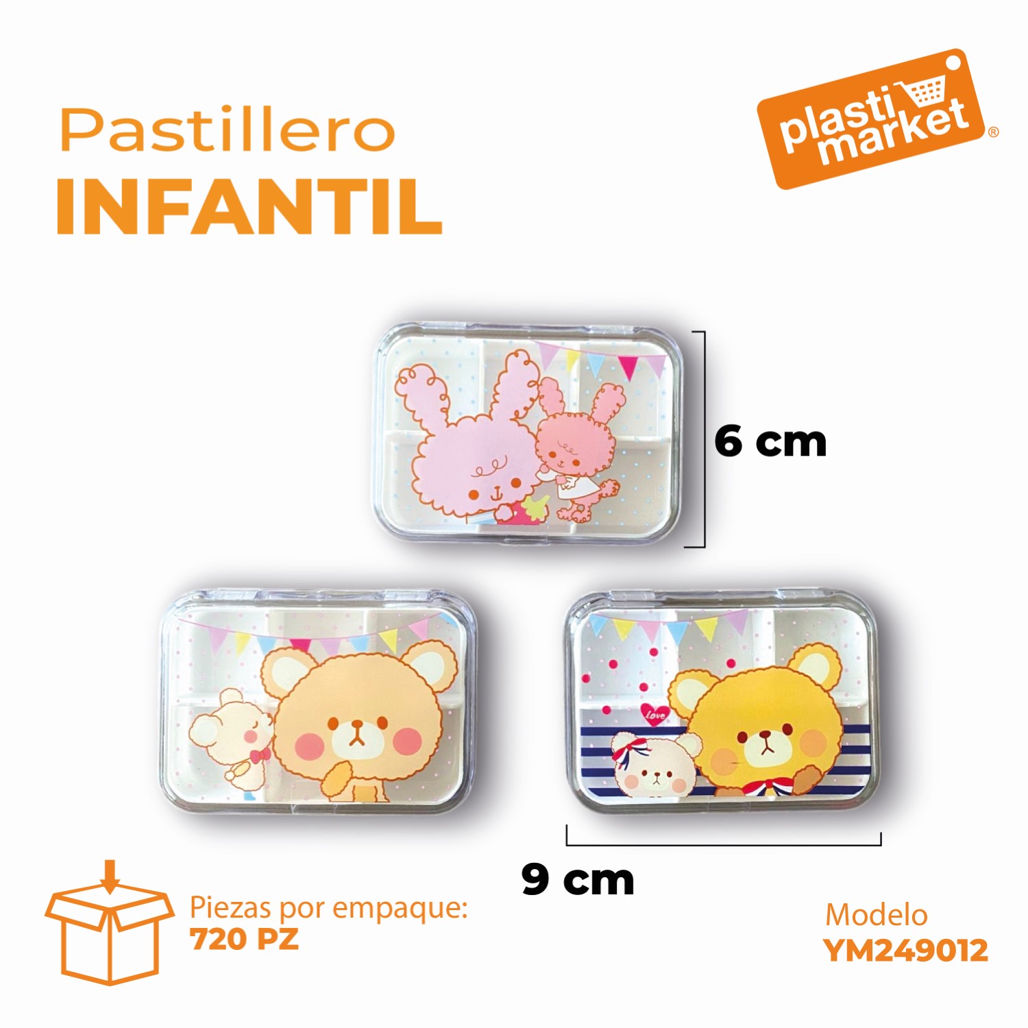 YM249012 PASTILLERO INFANTIL