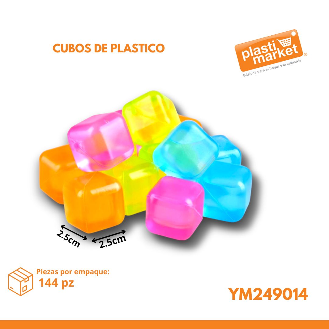 YM249014 CUBOS DE PLASTICO