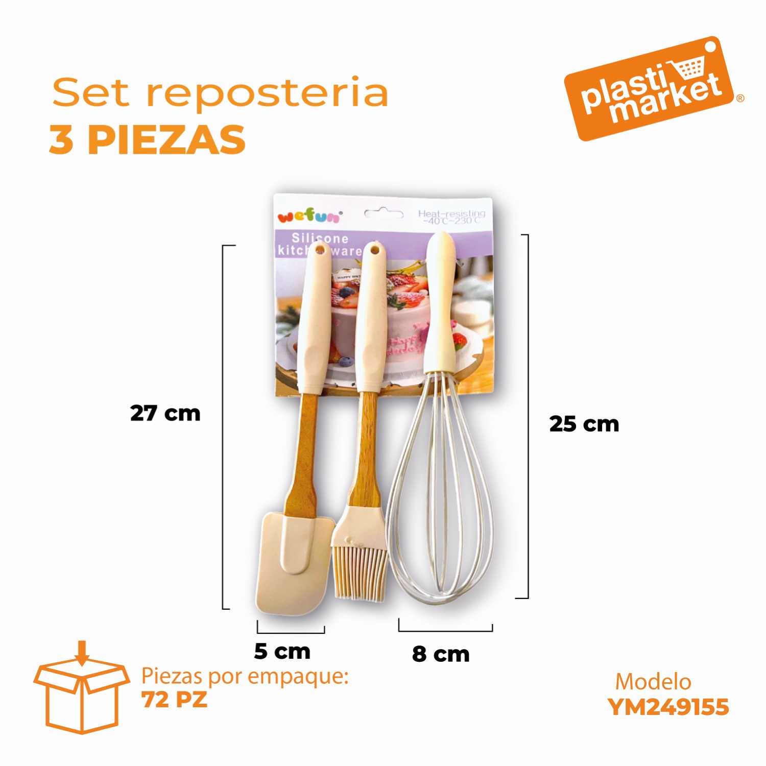 YM249155 SET REPOSTERIA 3 PZ.