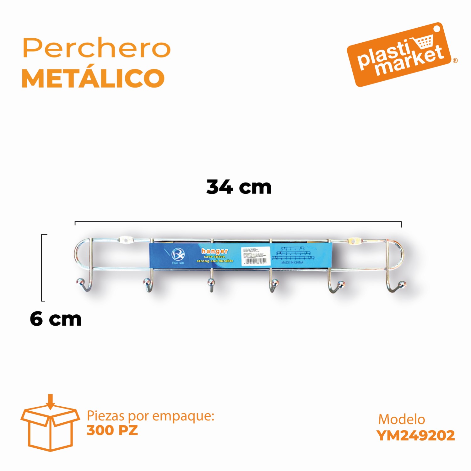 YM249202 PERCHERO METALICO