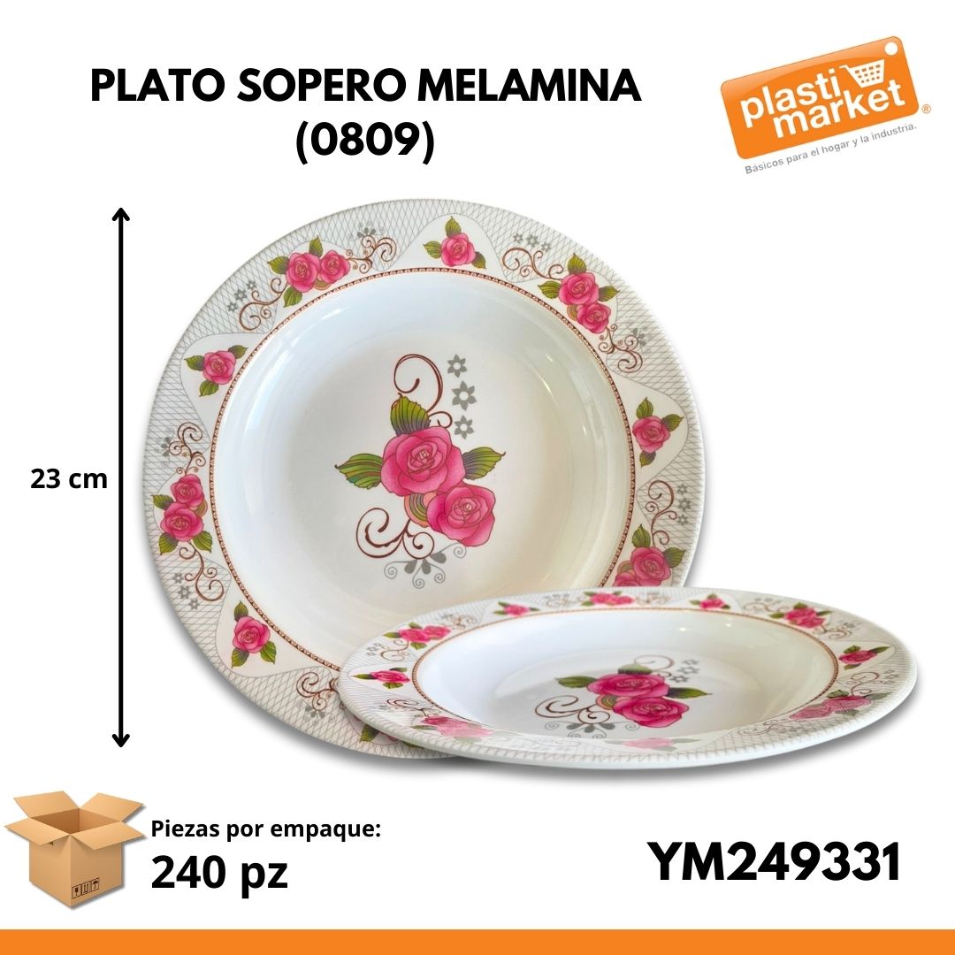 YM249331 PLATO SOPERO MELAMINA (0809)
