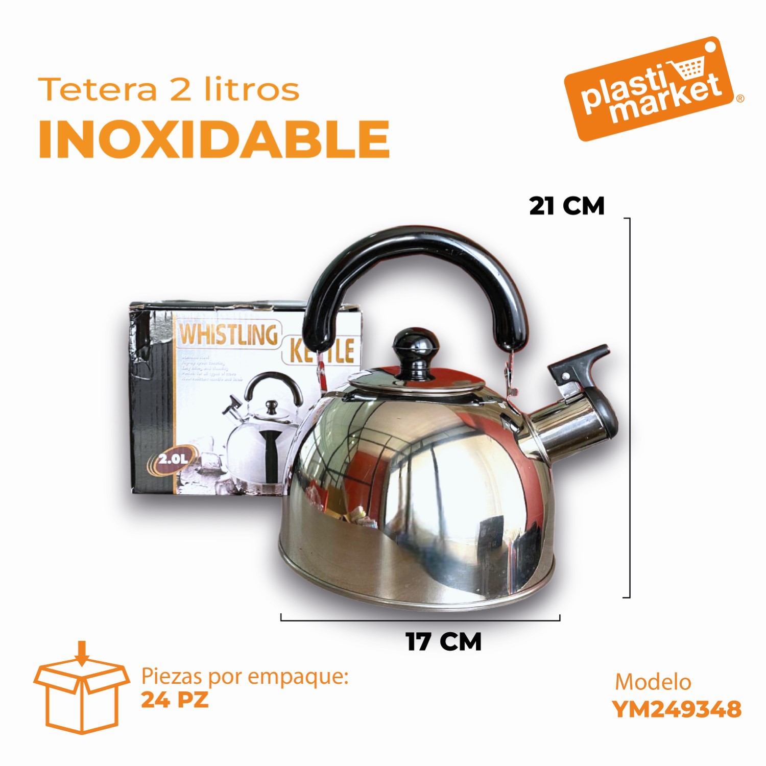 YM249348 TETERA INOXIDABLE 2 LTS.