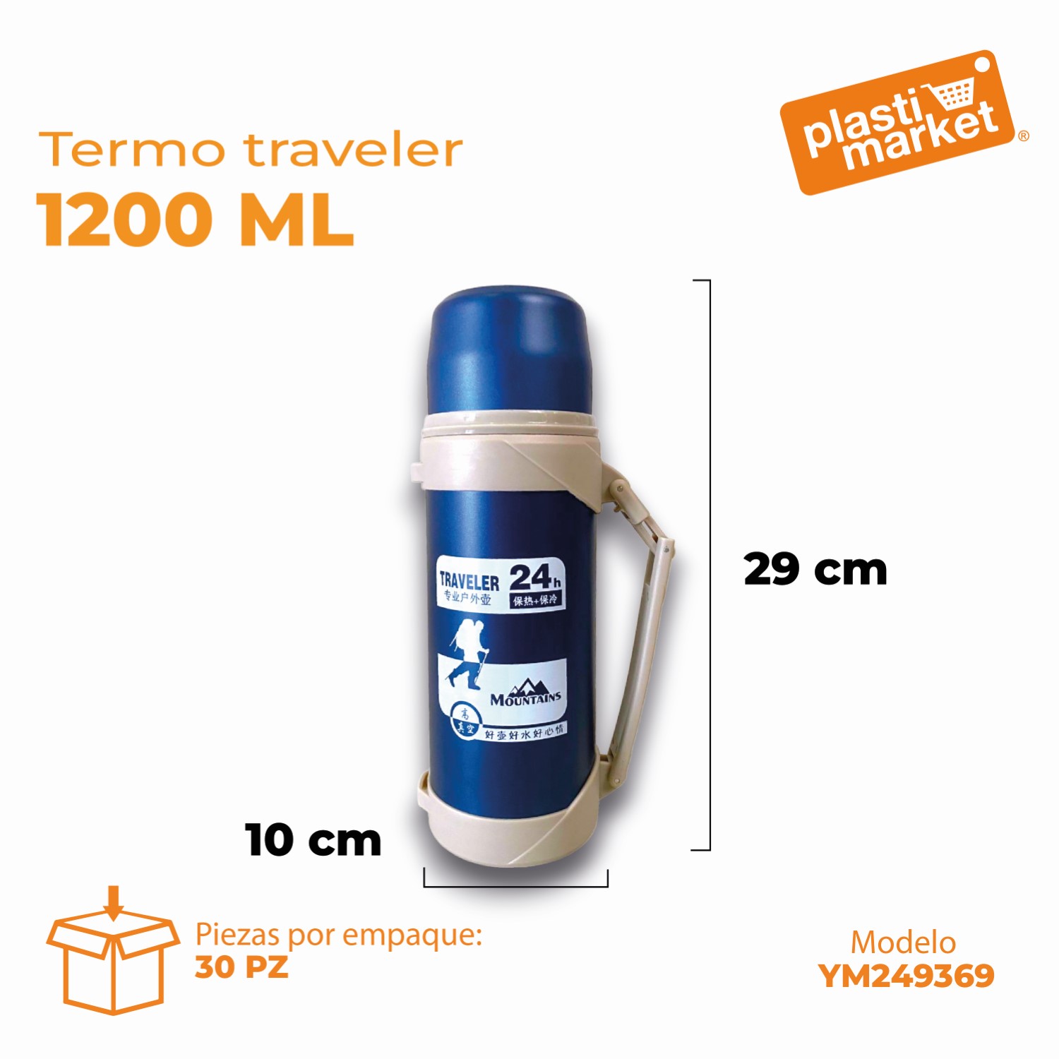 YM249369 TERMO TRAVELER 1200 ML.