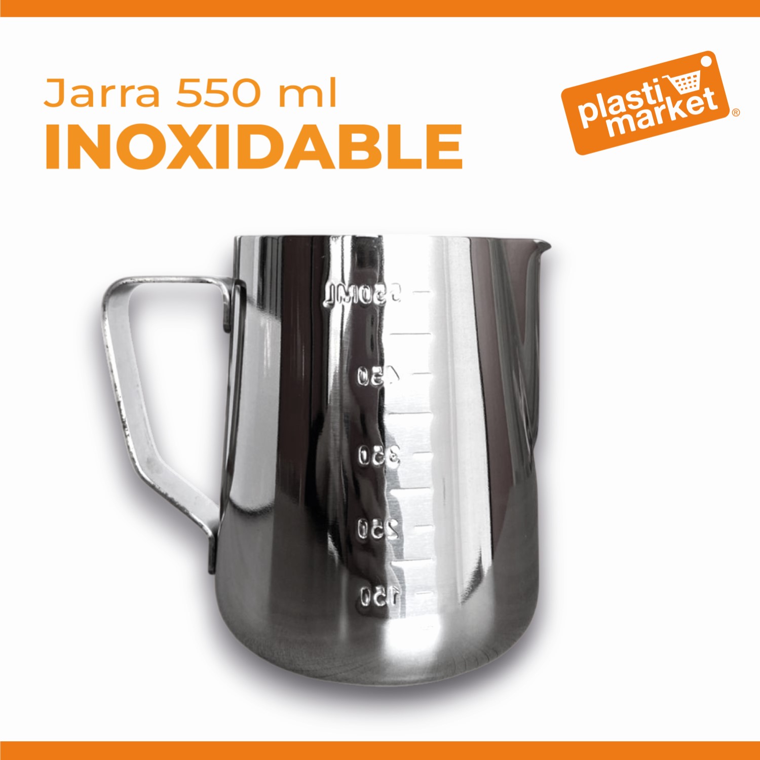 YM249379 JARRA CAPPUCCINO INOXIDABLE 550 ML.